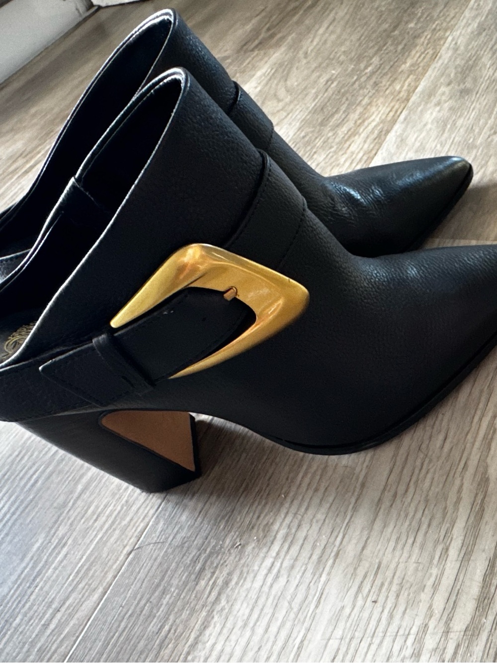 Vince Camuto Bailey Bootie Black Leather
